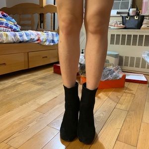 Zara sock booties
